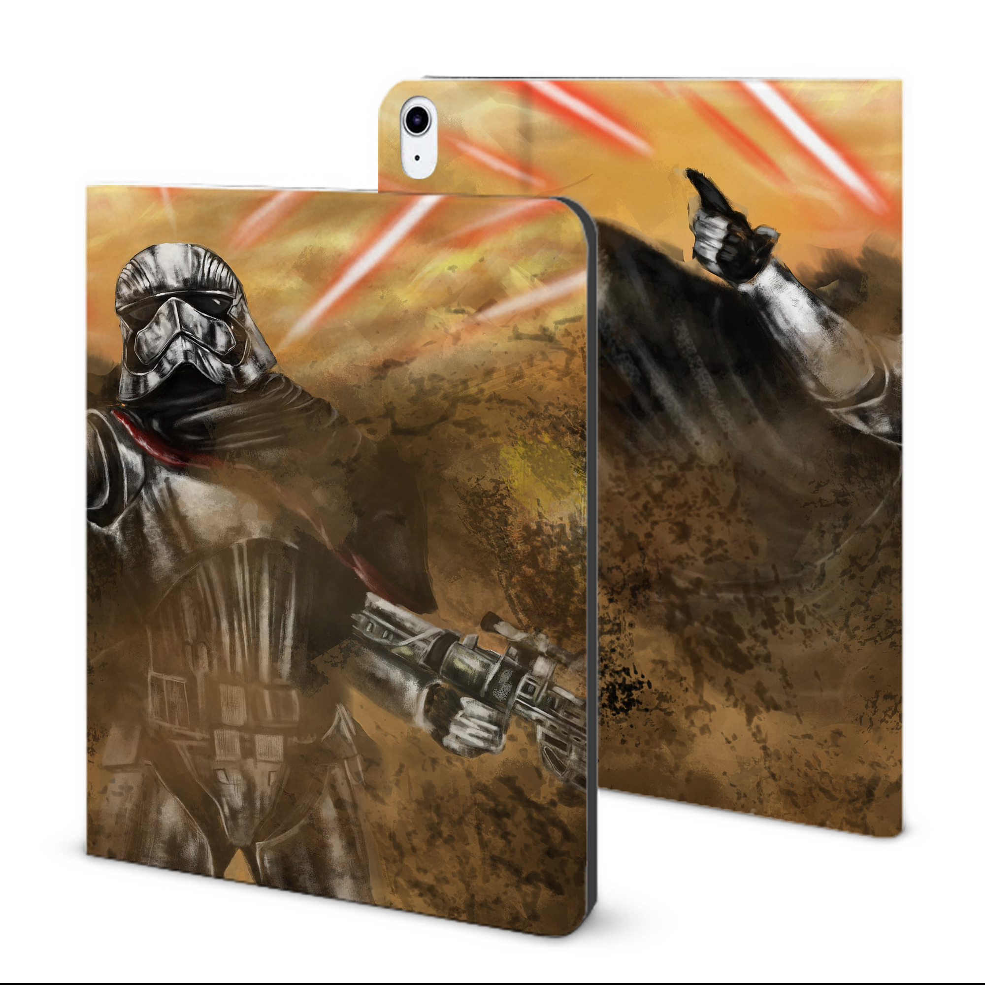 （画像用） スター・ウォーズ Star Wars IPad ケース ブック型 PUレザー TPU 耐衝撃 軽量 薄型 ペン収納なし 全面保護 IPad 各モデル対応